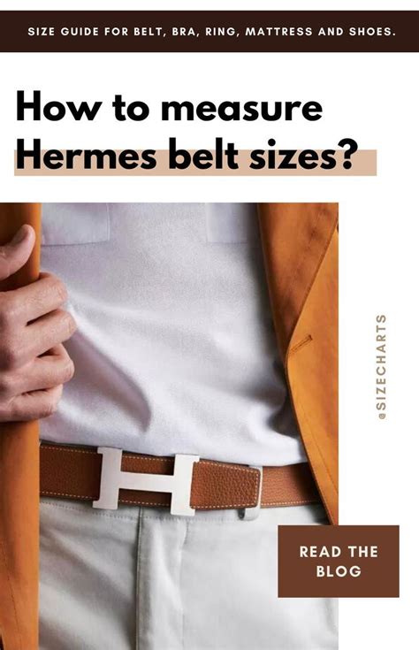 hermes size chart for men